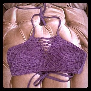 Crochet swim top🦋